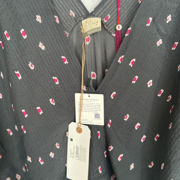 Nicobar Charcoal Kaftan Dress - Picture 2 of 6